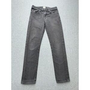 Flint and Tinder Jeans Mens 29x30 Gray Slim Fit Stretch Denim Made USA Pants
